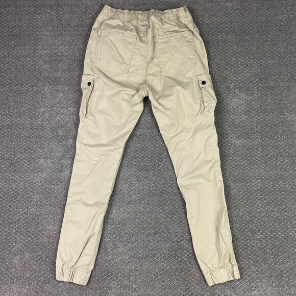 Kuwalla Tee Cargo Jogger Pants Men's Small Khaki Drawstrings - Picture 3 of 14